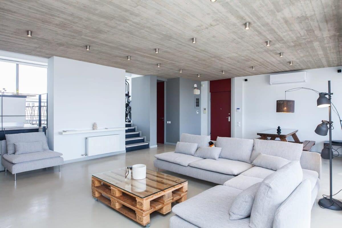 Appartement Penthouse With 360 View Of Athens And Private Gym Extérieur photo