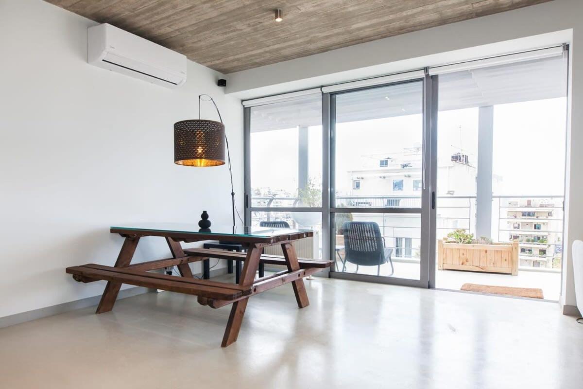 Appartement Penthouse With 360 View Of Athens And Private Gym Extérieur photo